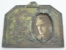 Royal Navy WW1 Home Front service photograph frame