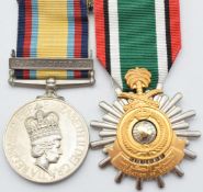 British Forces Gulf Medal 1992 with clasp for 16th January - 28th February 1991 named to 24841621