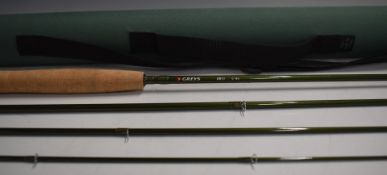 Greys GR30 9ft # 6 weight fly fishing rod in hard case, L80cm
