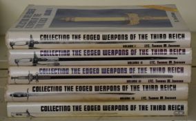 Five volumes of Collecting the Edged Weapons of the Third Reich by Thomas M Johnson, Vols 1-5, all