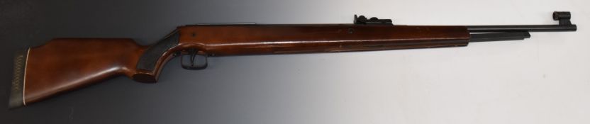 Diana Original Model 50 Type 01 .177 underlever air rifle with chequered semi-pistol grip,