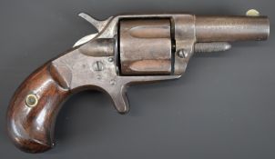 Colt for Cogswell & Harrison .41 Colt New 41 five-shot single action pocket revolver with shaped