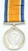 British Army WW1 War Medal named to 2nd Lieutenant A T Jackson Gloucestershire Regiment,