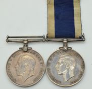 Royal Navy WW1 War Medal named to BZ 2182 W Harding, Royal Naval Volunteer Reserve and a Royal