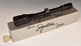 Burris Signature Series 6x-24x rifle scope, in original box.