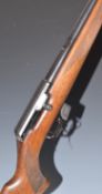 BRNO Model 581 .22 semi-automatic rifle with chequered semi-pistol grip, magazine and 19.5 inch