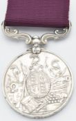 British Army Long Service and Good Conduct Medal (Victoria) named to 420 Colour Sgt F Archer