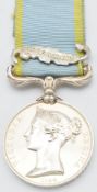 British Army Crimea Medal 1854 with clasp for Inkerman named to J O'Neill 28th Regiment of Foot