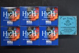 Two-hundred-and-twenty-five 12 bore Hull Cartridge Three Crowns shotgun cartridges, all in