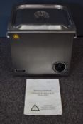 Ultrasonic cleaning bath - Model 80H, in original delivery box