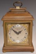 Elliott mantel clock Garrard & Co, 112 Regent St, London, small brass plaque verso 'Rolls Royce Ltd,