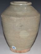 Chinese Kangxi period celadon glazed vase from the Vung Tau cargo, with original Christie's