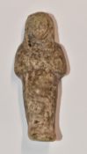 Egyptian Shabti from dynasty 22, approximately 800BC, H6cm