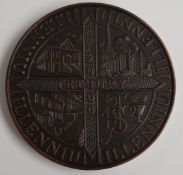 Spink & Son Feofee of Tetbury millennium medallion, unnumbered