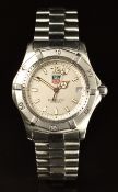 TAG Heuer Professional gentleman's wristwatch ref. WK1212 with date aperture, luminous hands and