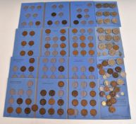 An amateur collection of UK coinage includes two 1935 'rocking horse' crown, Victorian florins,