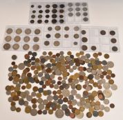 A collection of German coinage 19thC onwards, some silver, Nazi examples etc