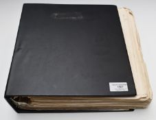 A large and extensive collection of world banknotes to include Norman Fenwick Fisher green and brown