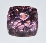 A loose cushion cut colour change Alexandrite, 2.1g