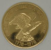 First President George Washington bicentenary coin marked .500 fine gold