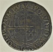 Elizabeth I hammered silver shilling