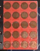 A small amateur collection of UK pre-decimal coinage Charles II onwards, includes 1694 William and