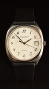 International Watch Company IWC gentleman's wristwatch ref. 3302 with date aperture, black hands and