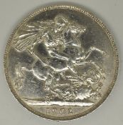 Edwardian VII 1902 crown, in Stanley Gibbons capsule