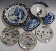 A collection of mainly 19thC Chinese porcelain