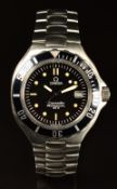 Omega Seamaster Professional diver's style wristwatch ref. 396.1052 with date aperture, luminous