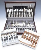 Arthur Price eight place setting canteen of King's pattern cutlery together with an eight place