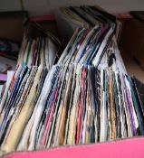 Approximately 190 singles mostly 1980s