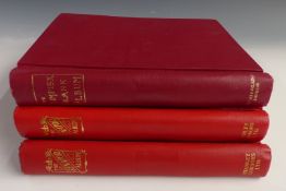 Three albums GB mint and used with good range of early QEII and George VI