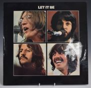 The Beatles - Let It Be (PCS 7096) (YEX 773-2U) record and cover appear EX