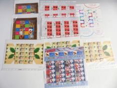 A good lot of early smiler sheets comprising LS2 x 2, and 52a (Imprint Consignia 2001) x 1, LS53 x