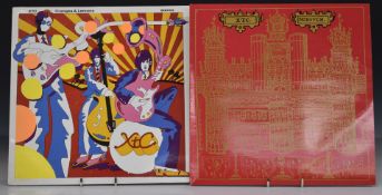 XTC - Nonsuch (V2699) and Oranges & Lemons (V2581), records, covers and inners appear at least EX
