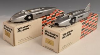 Two Western Models 1:43 scale diecast model 1938 Thunderbolt vehicles WMS 30, both in original