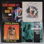 Approximately 30 albums including John Lennon, Stevie Wonder, Paul McCartney etc plus The Motown