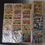Approximately three hundred Spiderman publications from the 1970's & 80's
