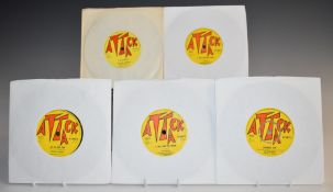 Reggae - Seven singles on Attack including The Maytals - It Was Written Down (2), Winston