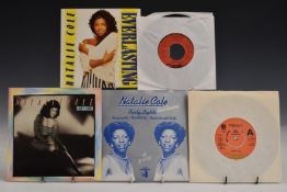 Natalie Cole - Twenty six singles UK and USA issue, including demos