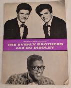Everly Brothers and Bo Diddley 1963 tour programme, the Rolling Stones first nationwide tour
