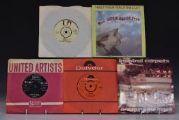 Approximately 250 singles including Half Man Half Biscuit, MC Hammer, Paul Hardcastle. Steve