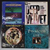 Approximately 150 albums of mixed genres