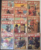 Fourteen issues of Wild West Weekly 1938-1939