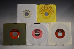 Approximately 125 USA issue singles