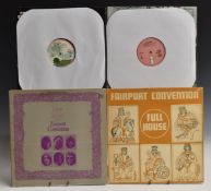 Fairport Convention - Seven albums including What We Did On Our Holidays (pink rim),