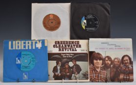 Creedence Clearwater Revival - Twenty eight singles, singles, UK, USA and German issue including