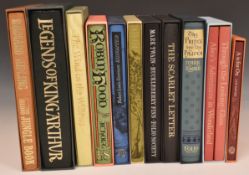 [Folio Society] The Prince & The Pauper by Mark Twain with coloured plates, Huckleberry Finn with