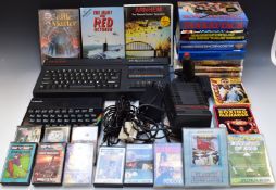 Sinclair ZX Spectrum 48k and ZX Spectrum 2+ 128k with power supply, Sinclair joystick and one
